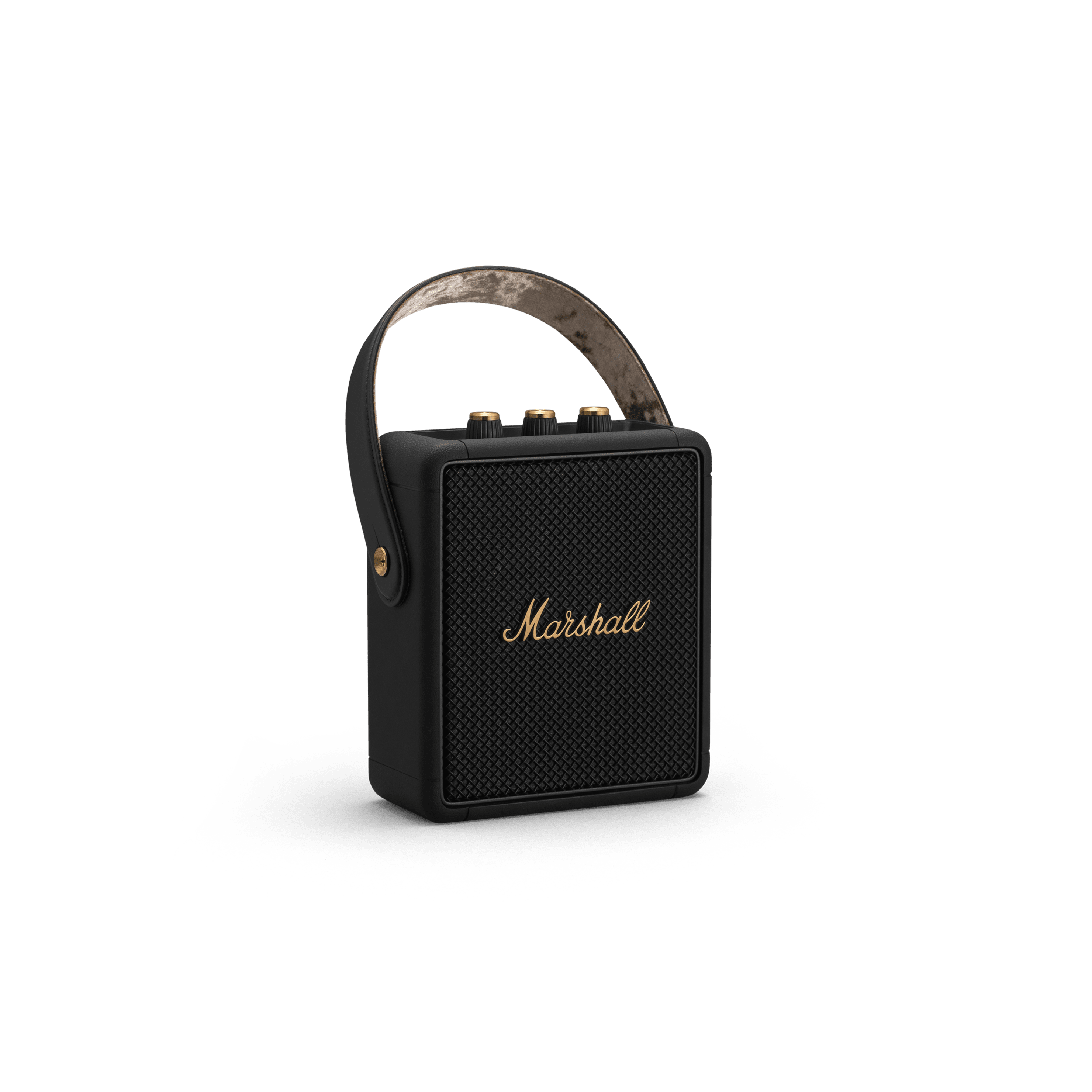 Marshall Stockwell II Black And Brass-Speakers-Marshall-Star Light Kuwait