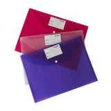 Maxi Free Size Clear Bag, Pack Of 3, Assorted, MX-300A