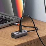 موزع ماكدودو 2 في 1 بقدرة 100 واط بتقنية الشحن السريع USB-C + منفذ HDMI بدقة 8K