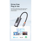 موزع ماكدودو 2 في 1 بقدرة 100 واط بتقنية الشحن السريع USB-C + منفذ HDMI بدقة 8K