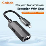 محول ماكدودو 2 في 1 USB Lightning OTG 3.0