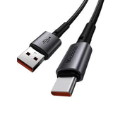 كابل ماكدودو CA-3590 من نوع USB-A إلى USB-C، بقوة 100 واط وطول 1.2 متر - أسود