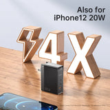 شاحن ماكدودو CH-810 برو 100 واط GaN ثنائي النوع C + USB عالمي (الاتحاد الأوروبي/المملكة المتحدة/الولايات المتحدة)