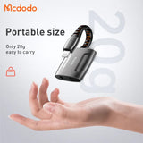 كابل Mcdodo Lightning إلى Lightning و DC3.5mm بطول 0.1 متر