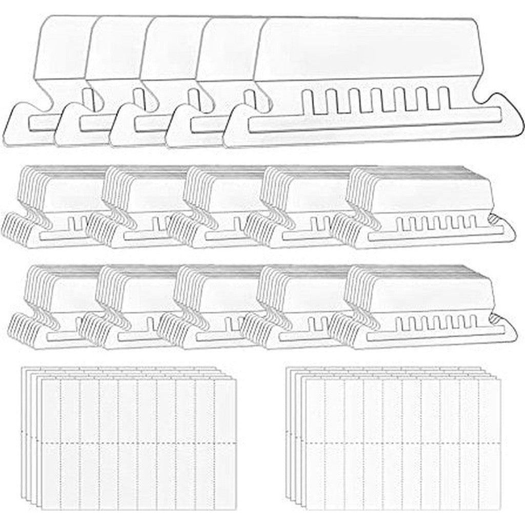 Metal Plastic Tabs Hanging Folder Tabs-Filiing Accessories-Other-Box-Star Light Kuwait