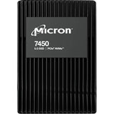 محرك أقراص الحالة الصلبة Micron MTFDKCC7T6TFR-1BC15ABYYR 7450PRO بسعة 7.68 تيرابايت، منفذ PCI Express 4.0x4، مقاس 2.5 بوصة