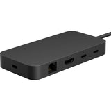 Microsoft Surface USB4 Dock - USB Type-C / USB-A 3.2 Gen 2 / HDMI 2.1 / Gigabit Ethernet - Black