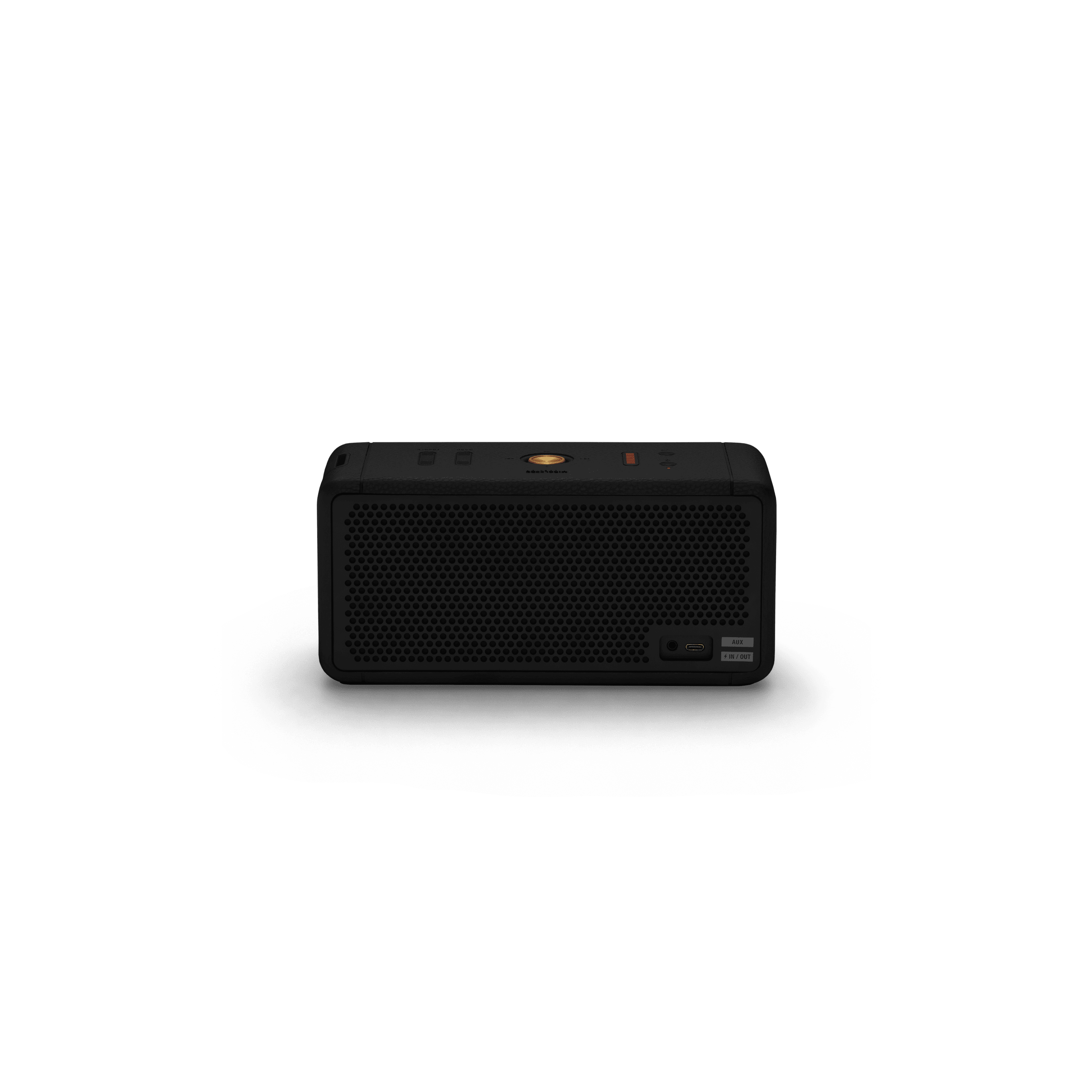 Middleton Portable Speaker Black And Brass-Speakers-Marshall-Star Light Kuwait