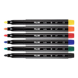 Milan 6 Fiber Pens painting on fabrics