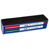Milan Magnetic White Board Eraser + 4 Markers