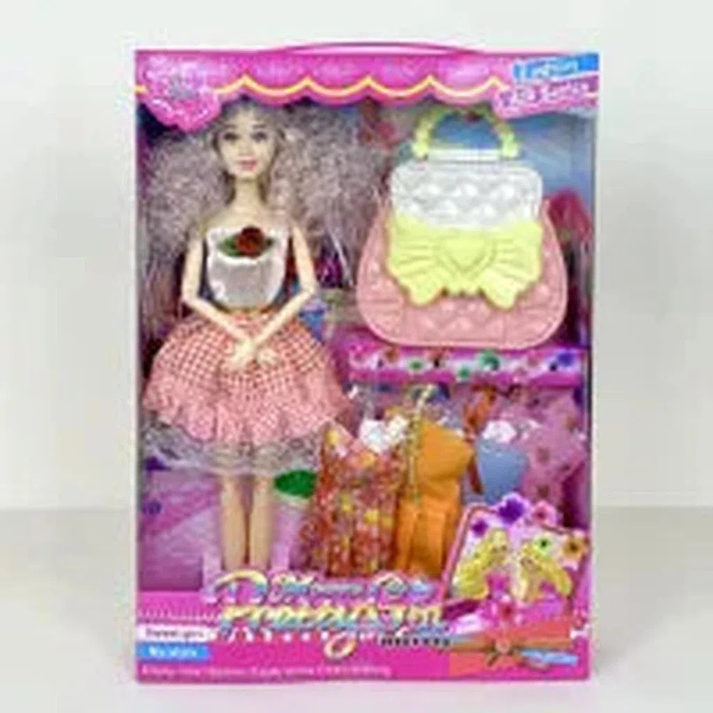 Modern Pretty Girl Play Doll Set-2620-93-Dolls-Other-Star Light Kuwait