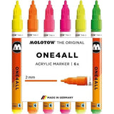 Molotow Acrylic marker One4All 127HS Neon Set