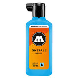 Molotow One 4 All Acrylic Paint Refill 180ml- Shock Blue Middle