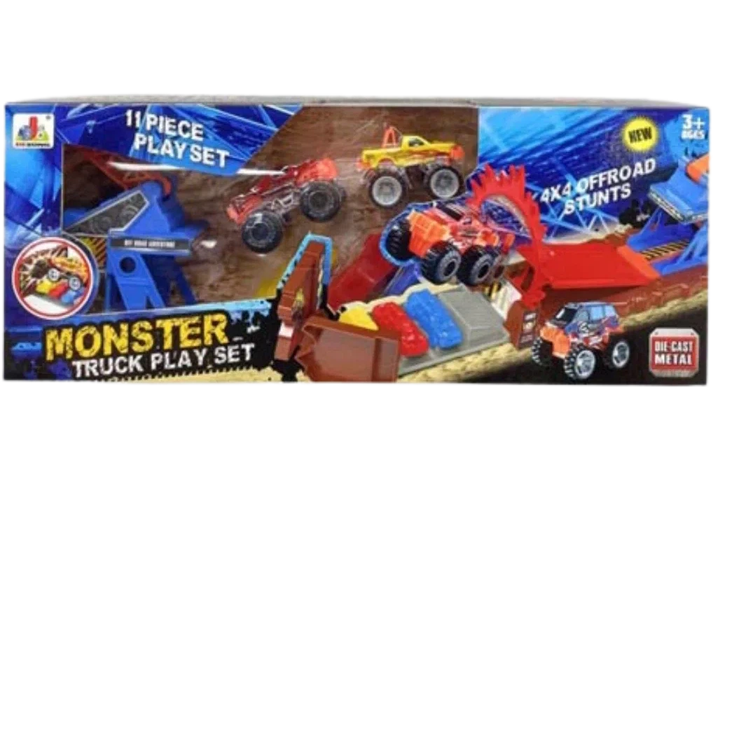 Monster Truck Play Set-Ds073-Racing Cars-Other-Star Light Kuwait