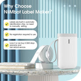 طابعة ملصقات حرارية NIIMBOT D11 بيضاء