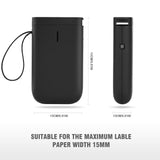 NIIMBOT D11H Mini Thermal Label Printer Black