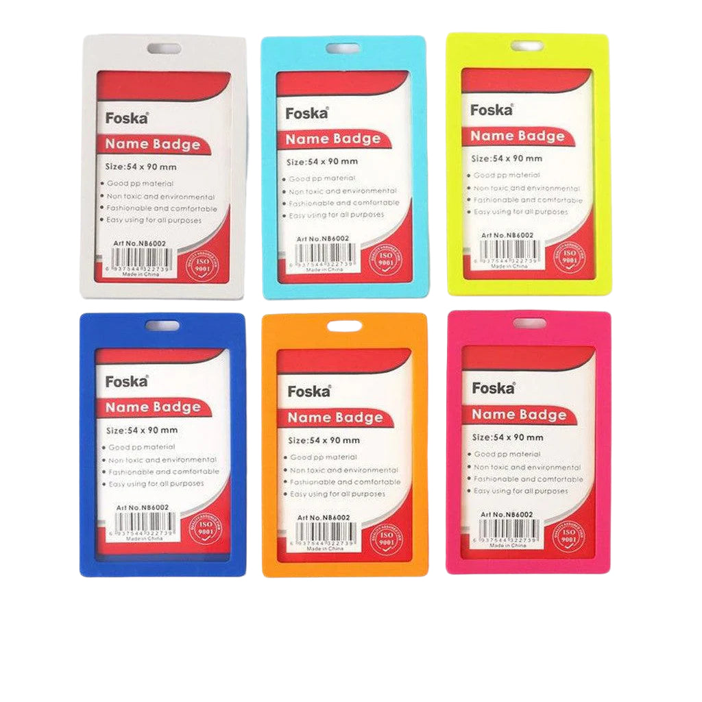 Name Badge Foska Nb6002-Cards And Id-Other-Pc-Star Light Kuwait