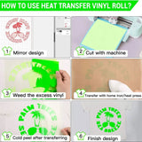 Neon Green Vinyl Sticker Roll – 50cm x 1m