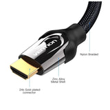 Vention Nylon Braided HDMI Cable - 4K / 10 Meter / Black
