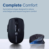 PROMATE Breeze Silent Switch Streamlined Wireless Mouse - 1600dpi / Black