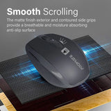 PROMATE Breeze Silent Switch Streamlined Wireless Mouse - 1600dpi / Black