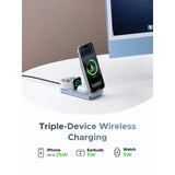 UGREEN MagFlow 3-in-1 Magnetic Wireless Charger - 25W / USB-C