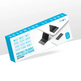Pawa Portable Foldable Wireless Keyboard With Touchpad - Black/Grey