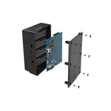 قاعدة توصيل أقراص صلبة ORICO مقاس 2.5 / 3.5 بوصة، 4 فتحات USB3.0، تدعم نسخ الأقراص الصلبة من 1 إلى 3
