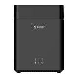 ORICO 3.5 inch 2 Bay Magnetic-type Type-C Hard Drive Enclosure - Black