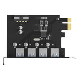 بطاقة توسعة ORICO ذات 4 منافذ USB 3.0 PCI-E
