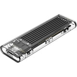 علبة أقراص SSD من نوع Nvme M.2 من سبائك الألومنيوم من ORICO باللون الأسود
