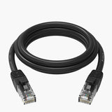 كابل إيثرنت جيجابت من نوع ORICO CAT6 (PUG-C6) - 1 متر / أسود