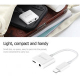ORICO Charging & Audio Adapter for Phone - White