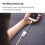 ORICO Charging & Audio Adapter for Phone - White