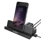 قاعدة توصيل الوسائط المكتبية من أوريكو - USB 3.0 / أسود
