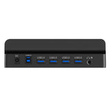 قاعدة توصيل الوسائط المكتبية من أوريكو - USB 3.0 / أسود