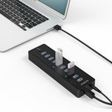 موزع منافذ USB 3.0 من ORICO P10U3 مزود بـ 10 منافذ