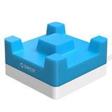 ORICO Smart Desktop Charger With Phone & Tablet Stand - 4 Port USB / 20W / Blue & White