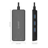 ORICO USB HUB - USB3.0 3-Port / Card Reader / Black