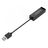 محول شبكة إيثرنت جيجابت USB 3.0 من أوريكو - أسود