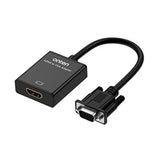 Onten VGA TO HDMI Adapter With Audio - Black