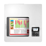 طابعة HP Color LaserJet Enterprise M554dn - 33 صفحة في الدقيقة / 1200 نقطة في البوصة / A4 / USB / LAN / ليزر ملون - طابعة
