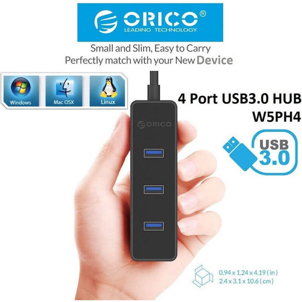 Orico 4Port Usb3.0, W5Ph4-Cable-ORICO-Star Light Kuwait