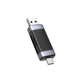 قارئ بطاقات Orico AC3 ثنائي الرأس USB-A 3.0 USB-C