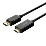كابل Orico DTH4 DisplayPort DP إلى HDMI 4K، بطول 5 أمتار