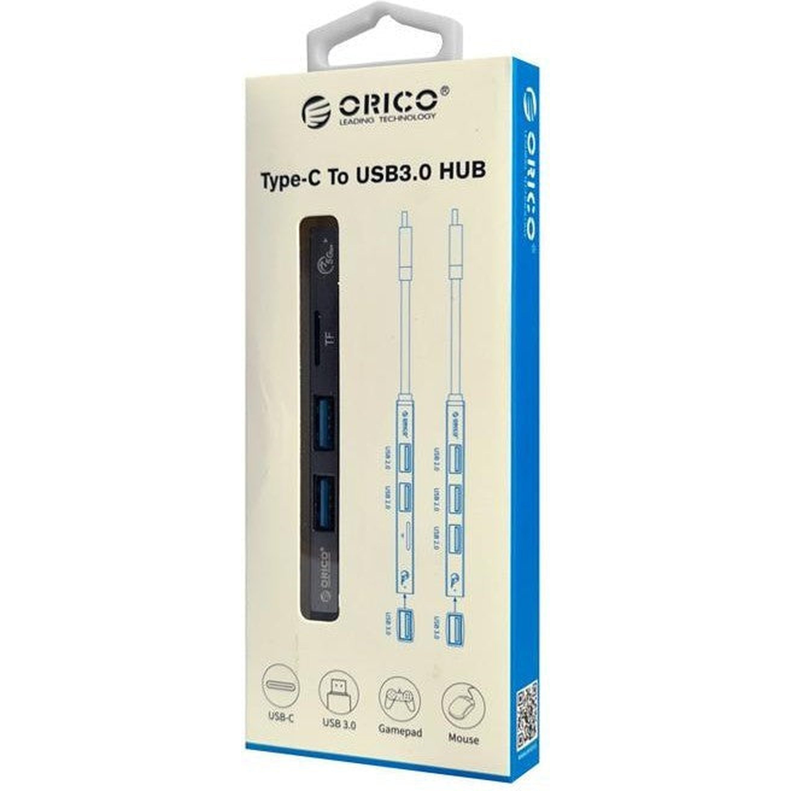 Orico Type-C To Usb3.0 Hub-Computer Accessories-ORICO-Star Light Kuwait