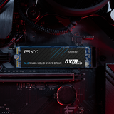محرك أقراص الحالة الصلبة PNY CS2230 بسعة 1 تيرابايت من نوع M.2 NVMe PCIe Gen3x4، سرعة قراءة تصل إلى 3300 ميجابايت/ثانية، سرعة كتابة تصل إلى 2600 ميجابايت/ثانية