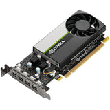PNY Nvidia T1000 Graphics Card, 8GB GDDR6 128-Bit Memory, 896 CUDA Cores, 2.50 TFLOPS Peak FP32 Performance, PCI Express 3.0 x16, White/Black