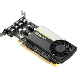 PNY Nvidia T1000 Graphics Card, 8GB GDDR6 128-Bit Memory, 896 CUDA Cores, 2.50 TFLOPS Peak FP32 Performance, PCI Express 3.0 x16, White/Black