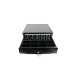 POS Cash Drawer Standard Size – 410mm, 5 Notes | 8 Coins with RJ11 Interface
